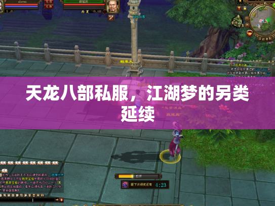 天龙八部私服，江湖梦的另类延续