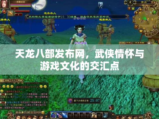天龙八部发布网，武侠情怀与游戏文化的交汇点