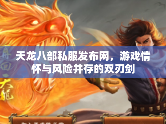 天龙八部私服发布网，游戏情怀与风险并存的双刃剑