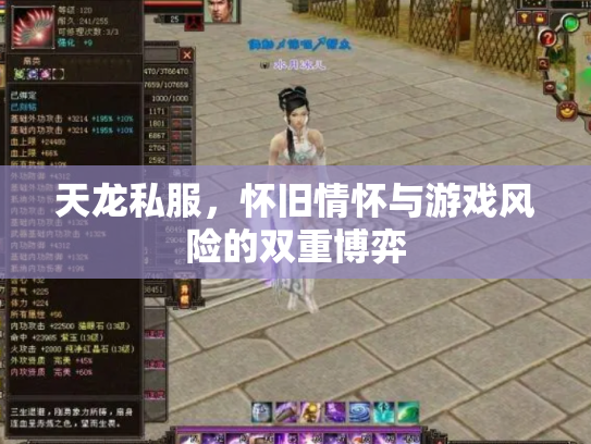天龙私服，怀旧情怀与游戏风险的双重博弈