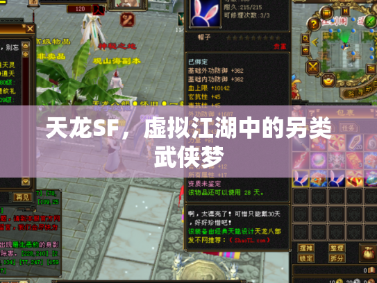 天龙SF，虚拟江湖中的另类武侠梦