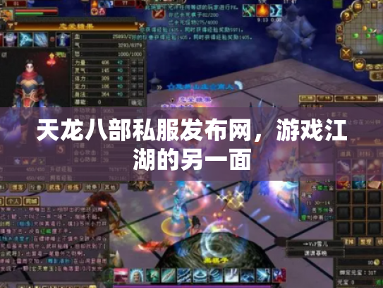 天龙八部私服发布网，游戏江湖的另一面