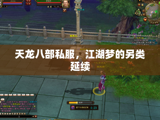 天龙八部私服，江湖梦的另类延续