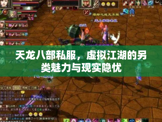 天龙八部私服，虚拟江湖的另类魅力与现实隐忧
