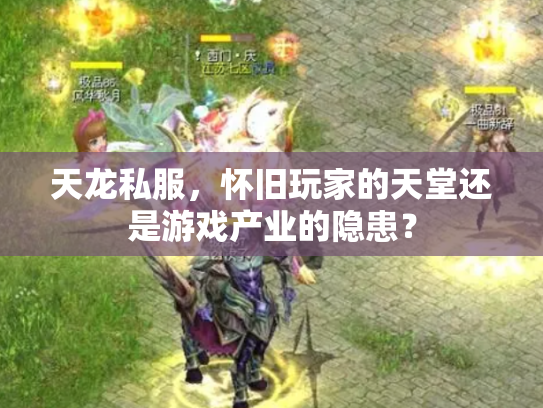 天龙私服，怀旧玩家的天堂还是游戏产业的隐患？