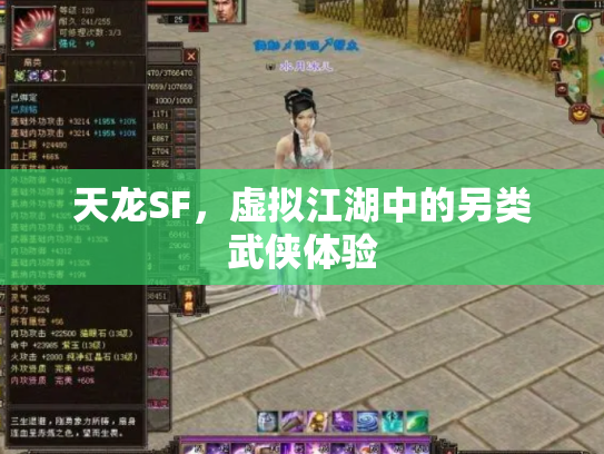天龙SF，虚拟江湖中的另类武侠体验