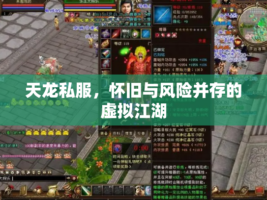 天龙私服，怀旧与风险并存的虚拟江湖