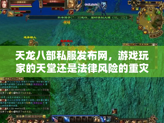天龙八部私服发布网，游戏玩家的天堂还是法律风险的重灾区？