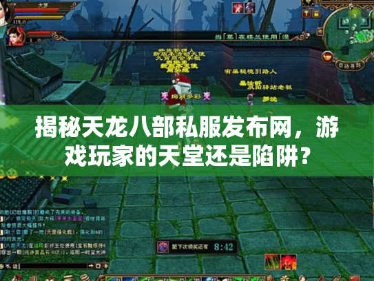 揭秘天龙八部私服发布网，游戏玩家的天堂还是陷阱？
