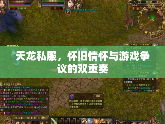 天龙私服，怀旧情怀与游戏争议的双重奏