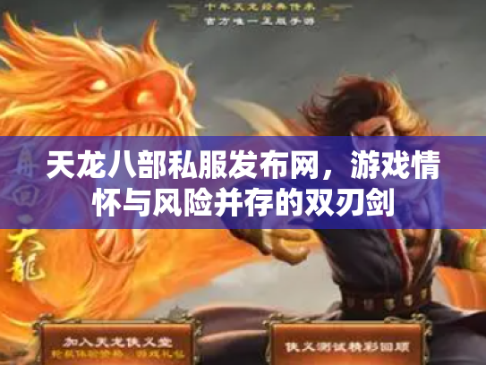 天龙八部私服发布网，游戏情怀与风险并存的双刃剑