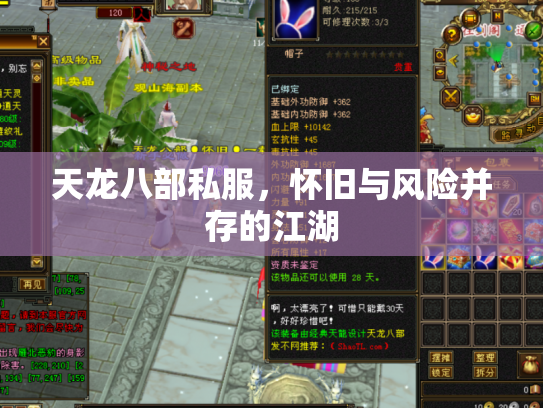 天龙八部私服，怀旧与风险并存的江湖