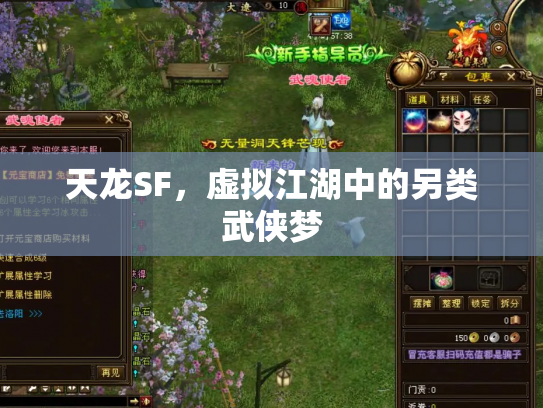 天龙SF，虚拟江湖中的另类武侠梦