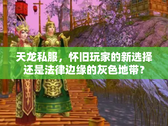 天龙私服，怀旧玩家的新选择还是法律边缘的灰色地带？