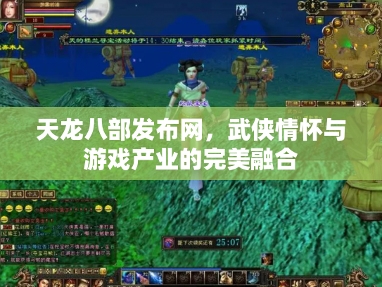 天龙八部发布网，武侠情怀与游戏产业的完美融合