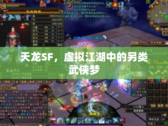 天龙SF，虚拟江湖中的另类武侠梦