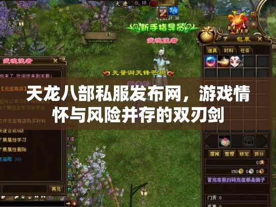 天龙八部私服发布网，游戏情怀与风险并存的双刃剑