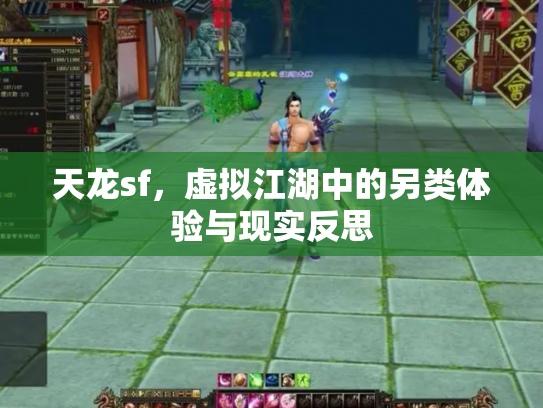 天龙sf，虚拟江湖中的另类体验与现实反思