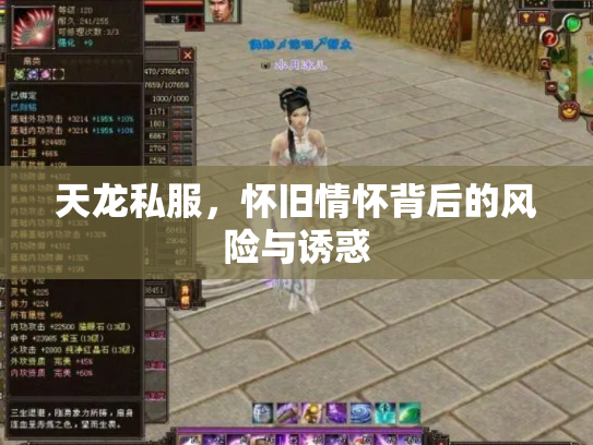 天龙私服，怀旧情怀背后的风险与诱惑
