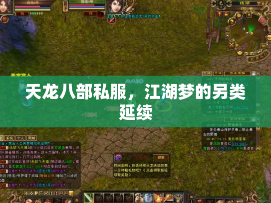天龙八部私服，江湖梦的另类延续