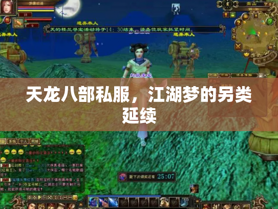 天龙八部私服，江湖梦的另类延续