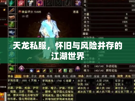 天龙私服，怀旧与风险并存的江湖世界