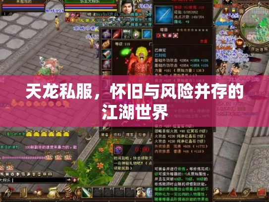 天龙私服，怀旧与风险并存的江湖世界