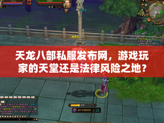 天龙八部私服发布网，游戏玩家的天堂还是法律风险之地？
