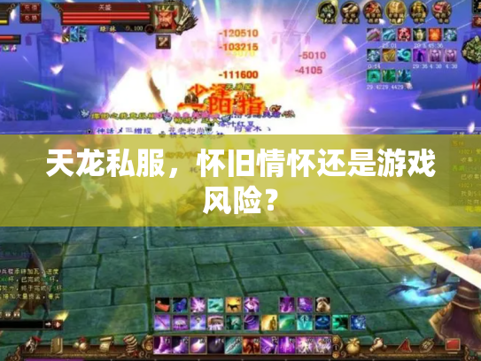 天龙私服，怀旧情怀还是游戏风险？
