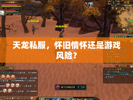 天龙私服，怀旧情怀还是游戏风险？