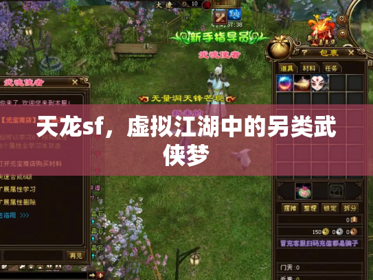 天龙sf，虚拟江湖中的另类武侠梦