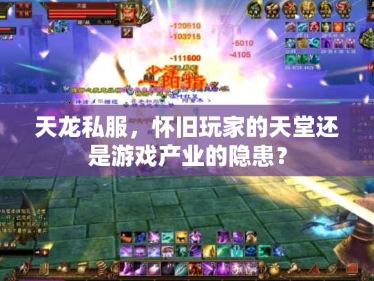 天龙私服，怀旧玩家的天堂还是游戏产业的隐患？