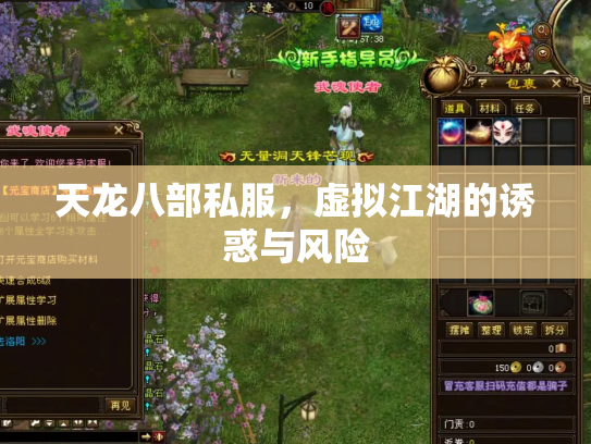 天龙八部私服，虚拟江湖的诱惑与风险