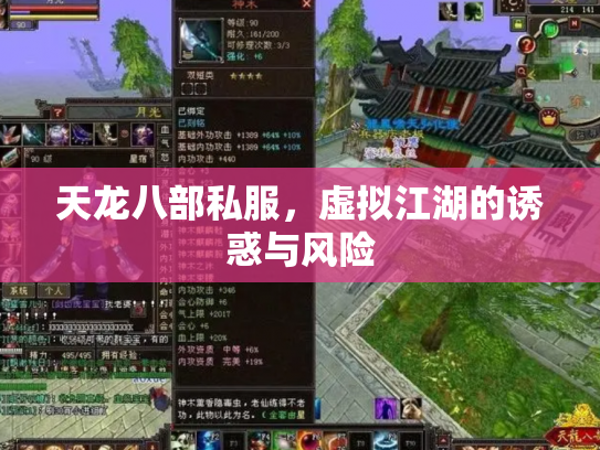天龙八部私服，虚拟江湖的诱惑与风险