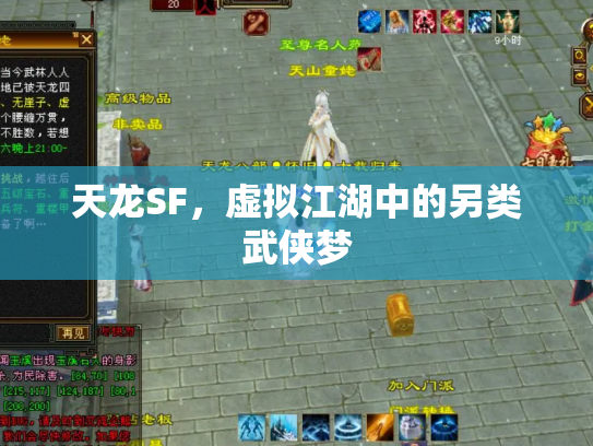 天龙SF，虚拟江湖中的另类武侠梦