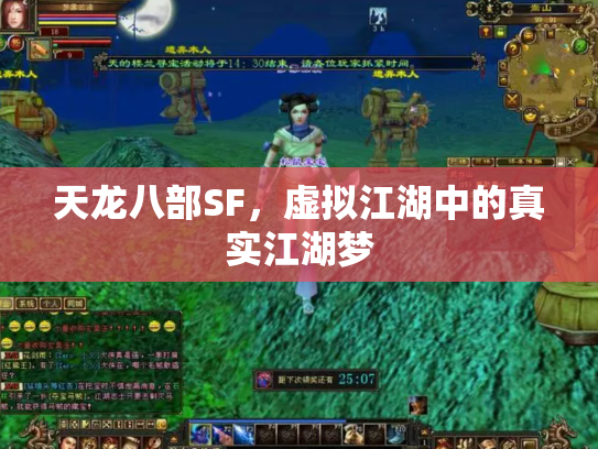 天龙八部SF，虚拟江湖中的真实江湖梦