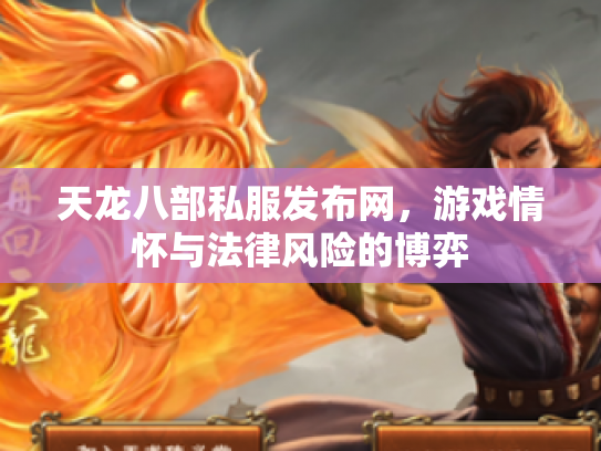 天龙八部私服发布网，游戏情怀与法律风险的博弈