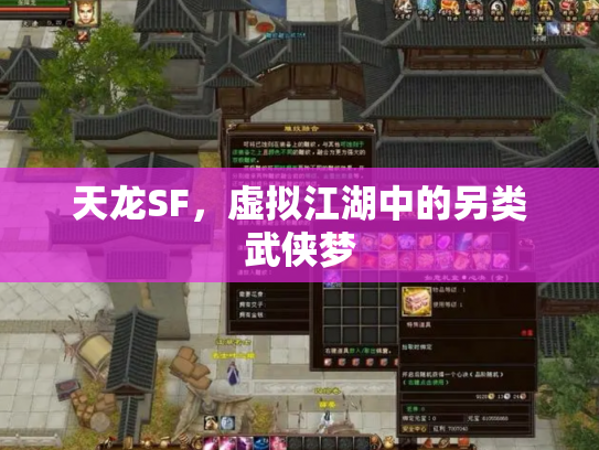 天龙SF，虚拟江湖中的另类武侠梦