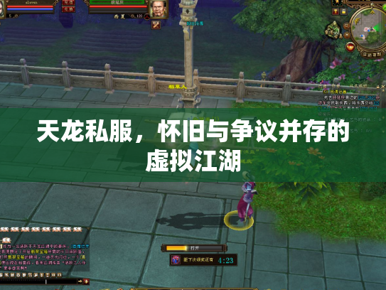 天龙私服，怀旧与争议并存的虚拟江湖