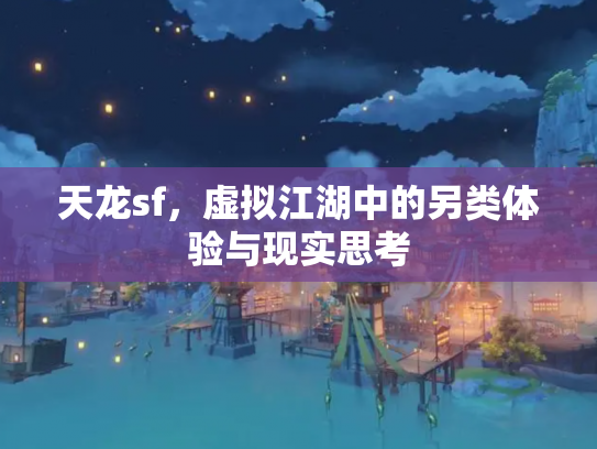天龙sf，虚拟江湖中的另类体验与现实思考