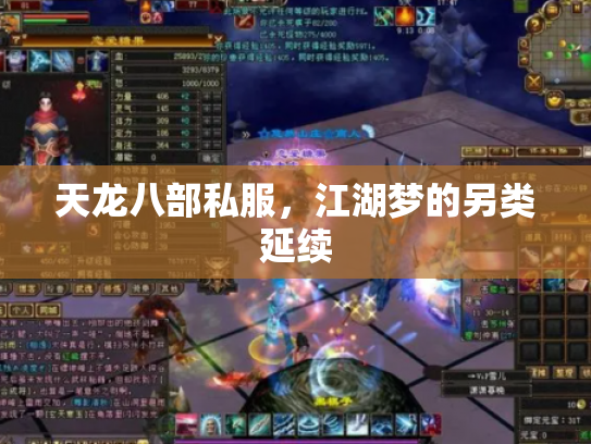 天龙八部私服，江湖梦的另类延续