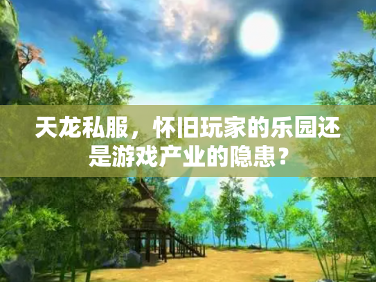 天龙私服，怀旧玩家的乐园还是游戏产业的隐患？