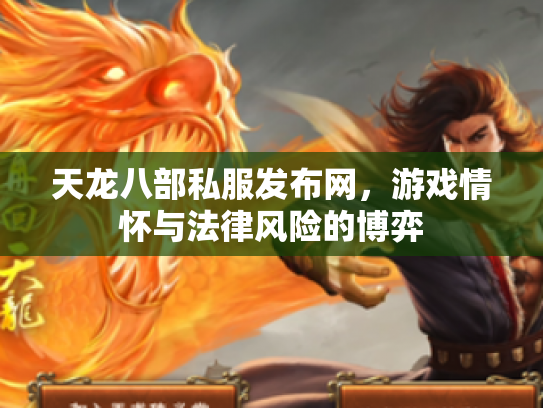天龙八部私服发布网，游戏情怀与法律风险的博弈