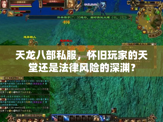天龙八部私服，怀旧玩家的天堂还是法律风险的深渊？