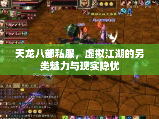 天龙八部私服，虚拟江湖的另类魅力与现实隐忧