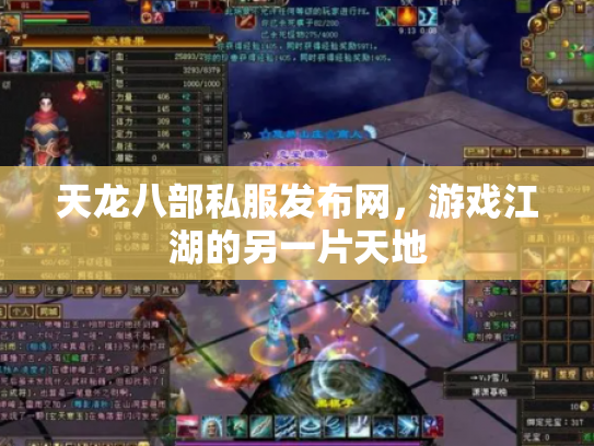 天龙八部私服发布网，游戏江湖的另一片天地