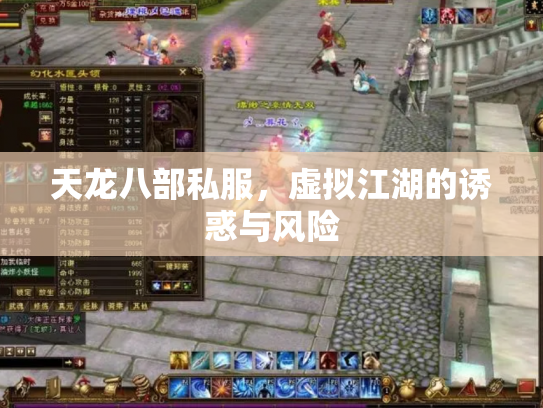 天龙八部私服，虚拟江湖的诱惑与风险