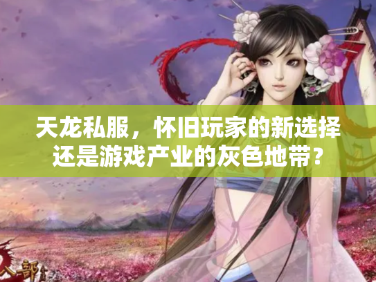 天龙私服，怀旧玩家的新选择还是游戏产业的灰色地带？