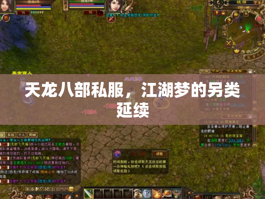 天龙八部私服，江湖梦的另类延续