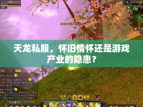 天龙私服，怀旧情怀还是游戏产业的隐患？